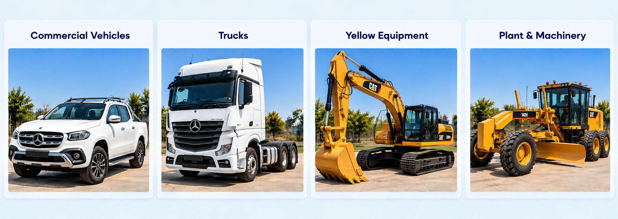 TPM Auctions - Commercial Vehicles, Trucks, Yellow Equipment, Plant and Machinery