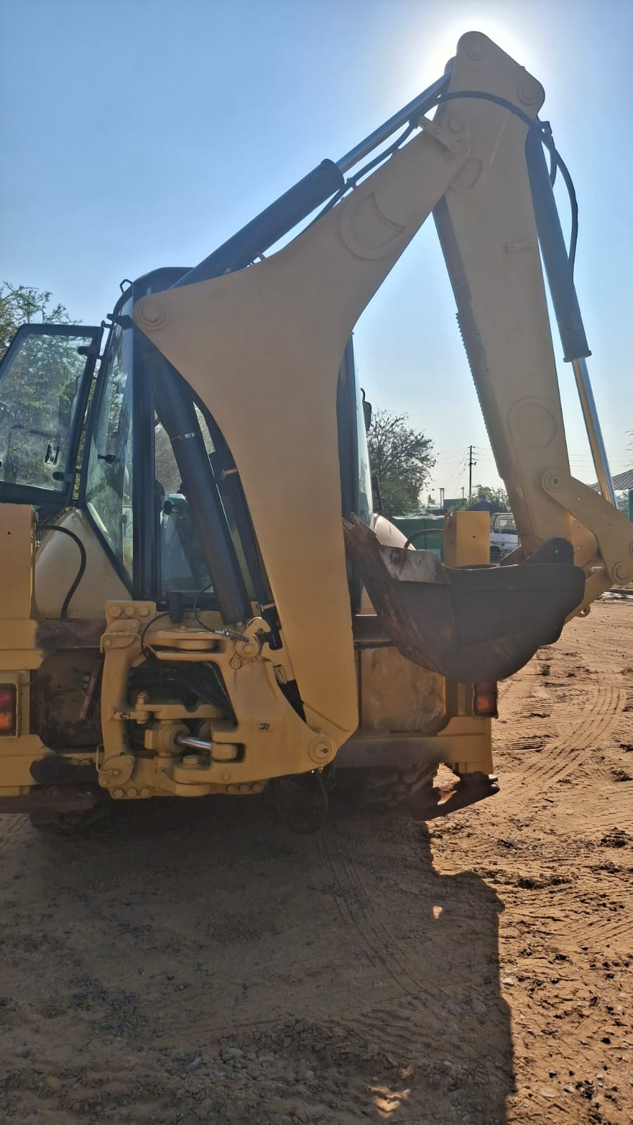 CAT 422E TLB Backhoe Loader Maintained  Neat