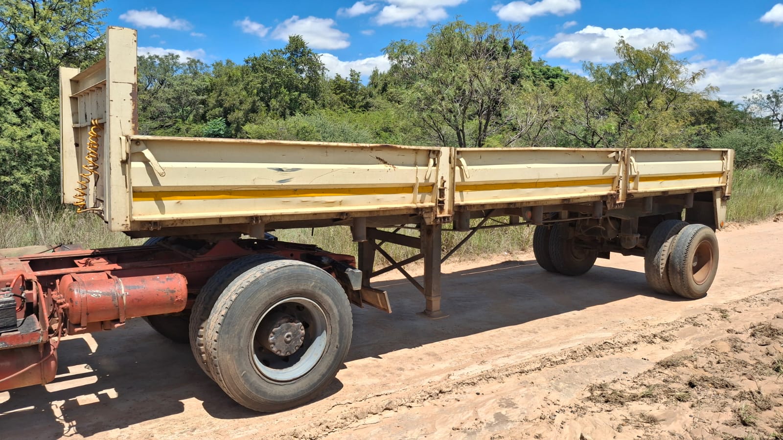 Mercedes 1926 ADE 407 Auto and Dropside Trailer