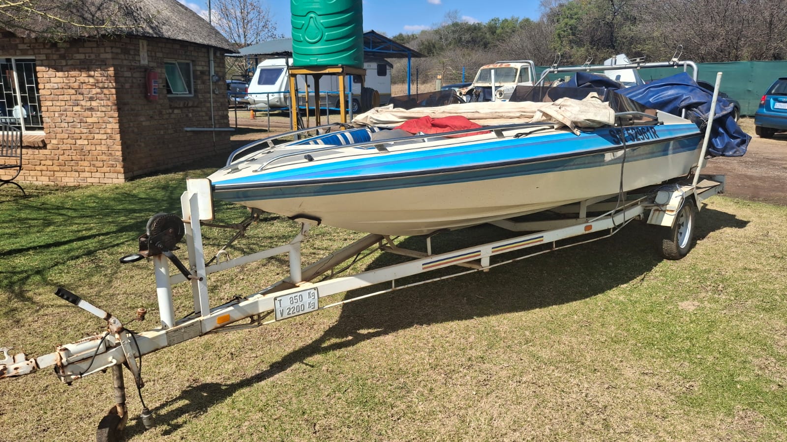 Coastcraft Boat Suzuki 140 Tube Ski