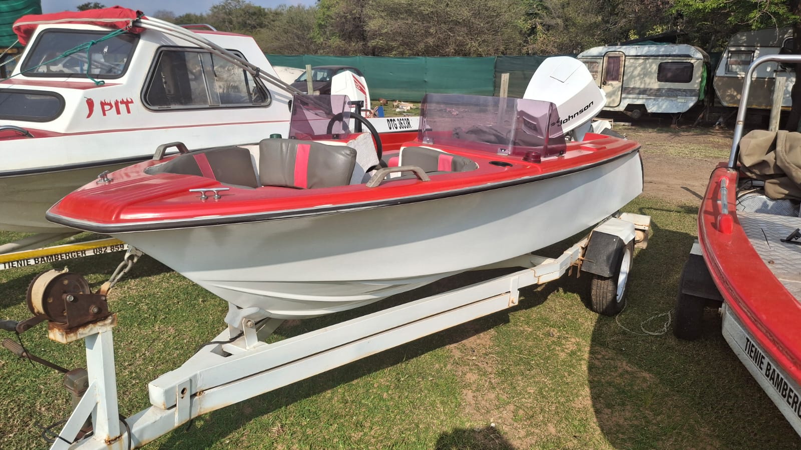 Speed Boat 4m  Johnson 115 V4