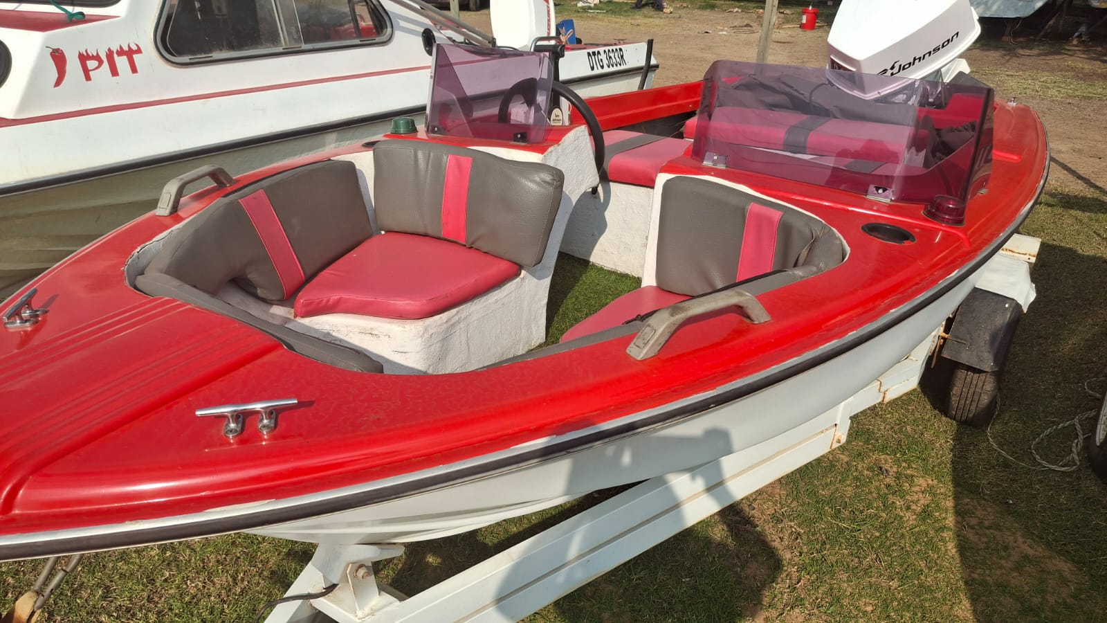 Speed Boat 4m  Johnson 115 V4