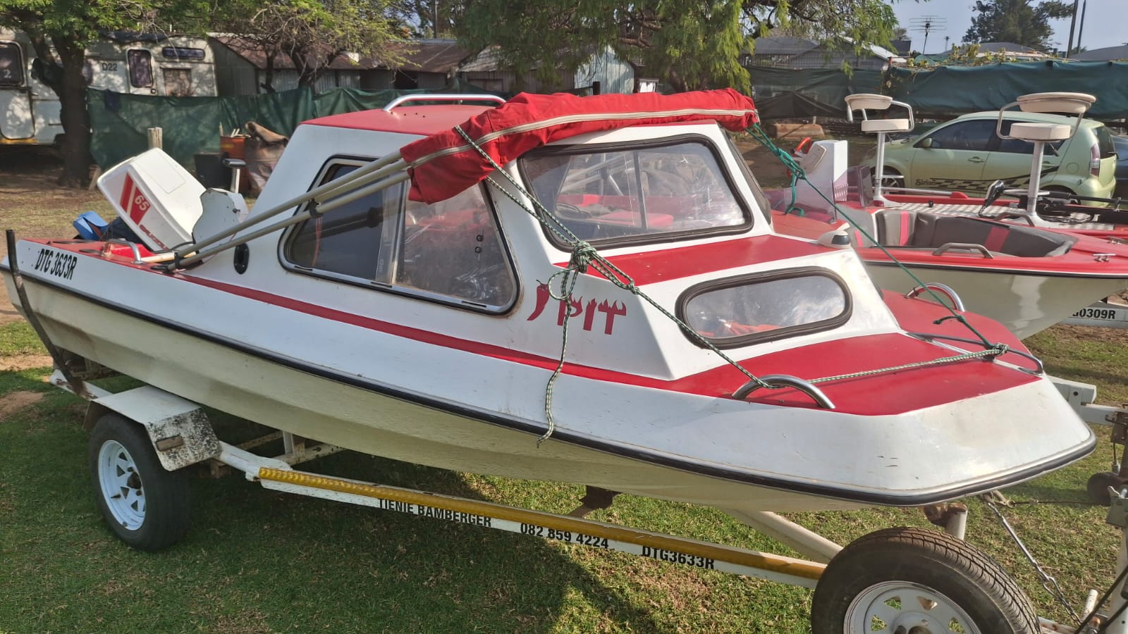 Cabin Cruiser Boat 4.3m Suzuki 65 Hp